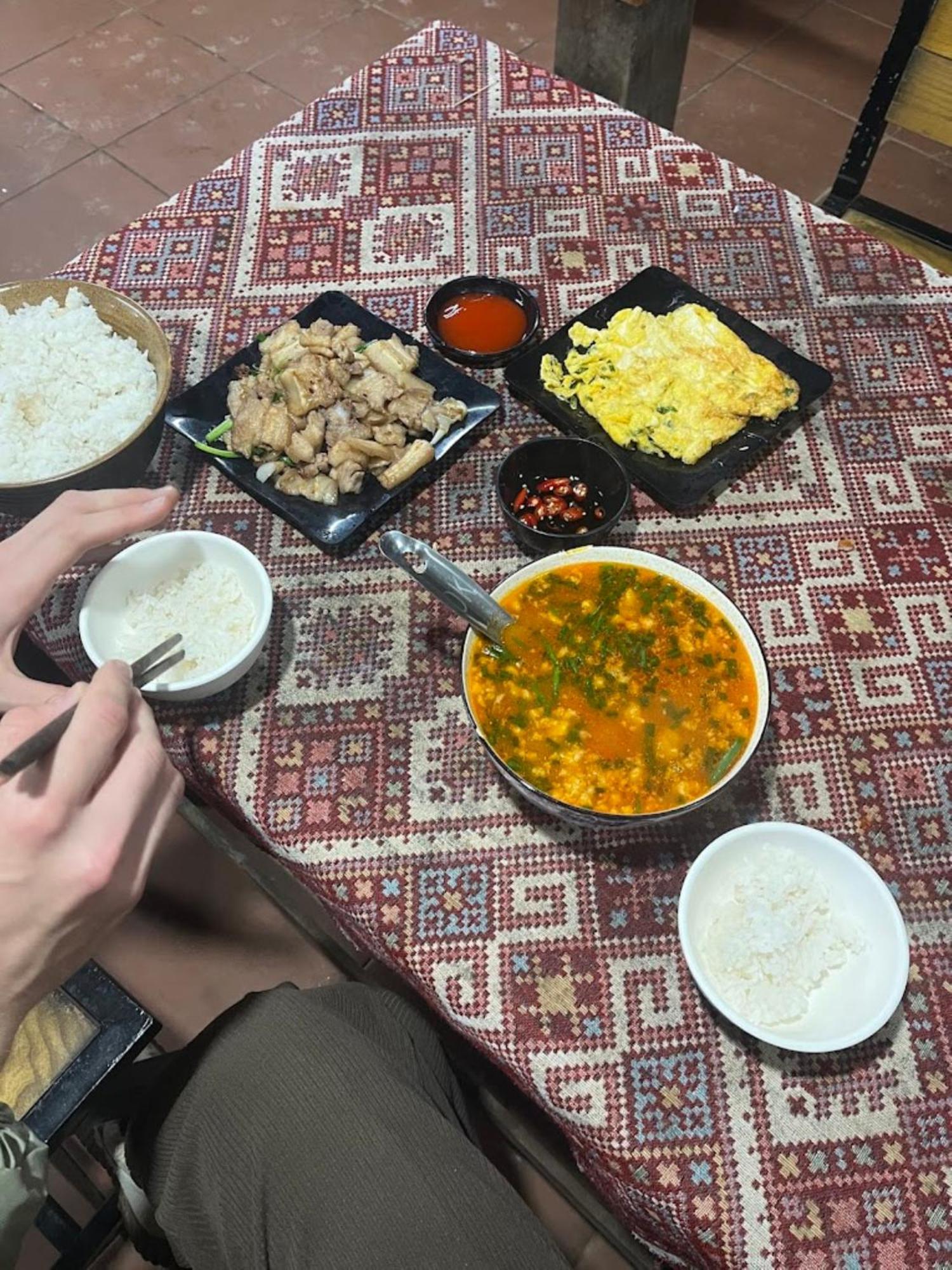 Nha Hang Homestay Pho Nui Bac Yen Экстерьер фото